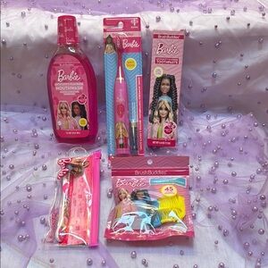 Barbie Pink Kids Oral Care Set